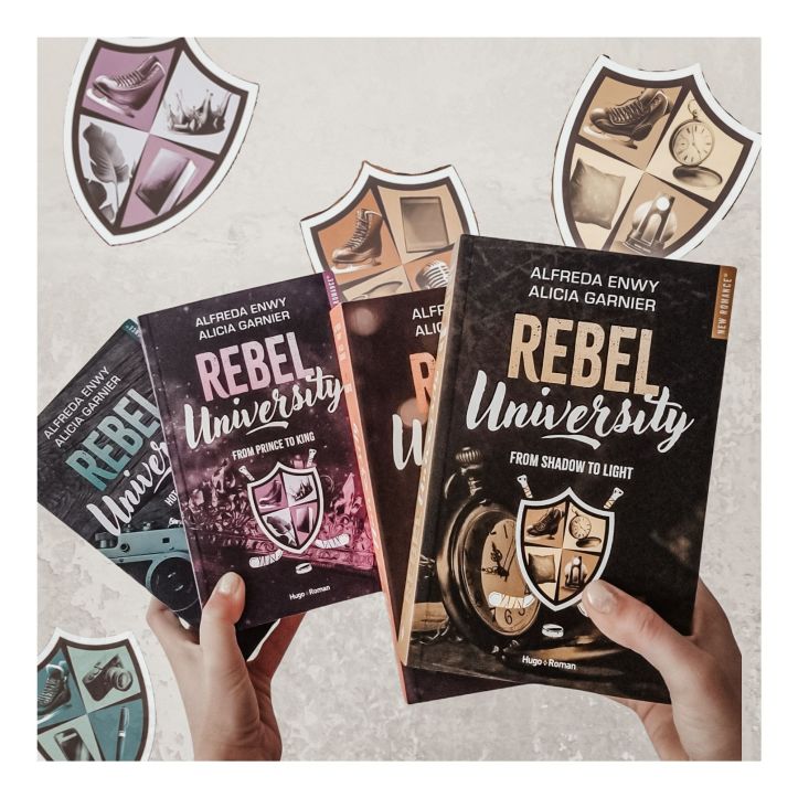 Rebel university tome 4 from shadow to light de Alfreda Enwy et Alicia Garnier